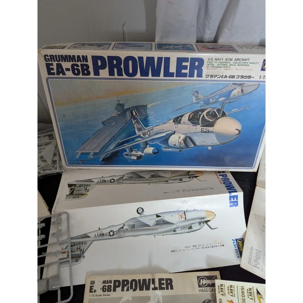 3‎ VTG Model Airplane kits 1:72 Grumman Prowler f-15 strike eagle f-8E Crusader